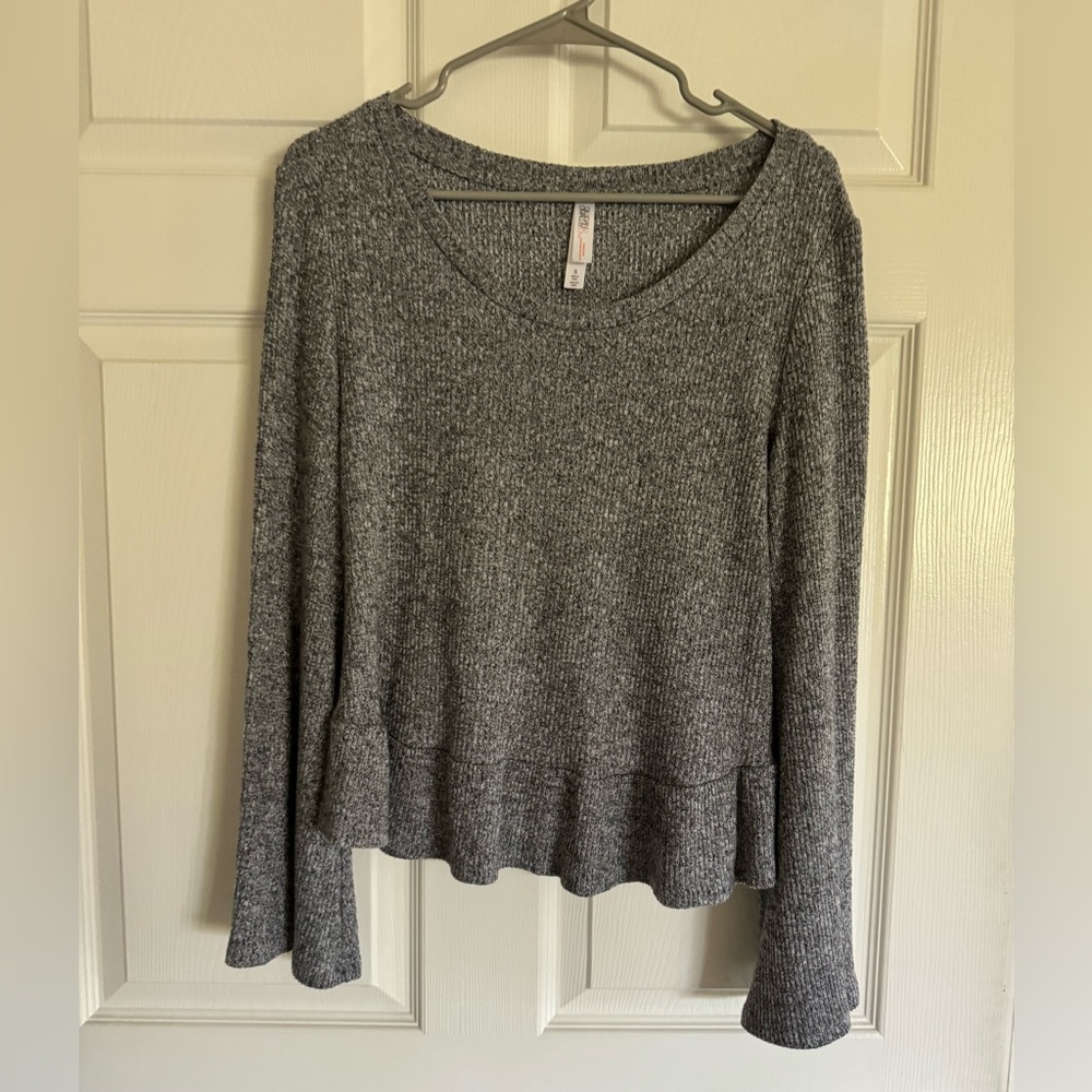 Gray Longsleeve Shirt, Small